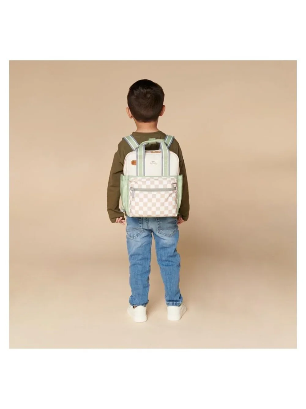 Toddler Backpack Daycare Bag Spacious Interior Cotton Adjustable Straps